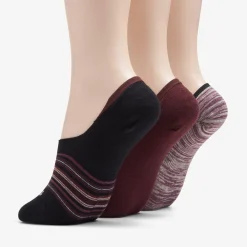Hot Assorted Shoe Liner Burgundy Women Accessories|Socks