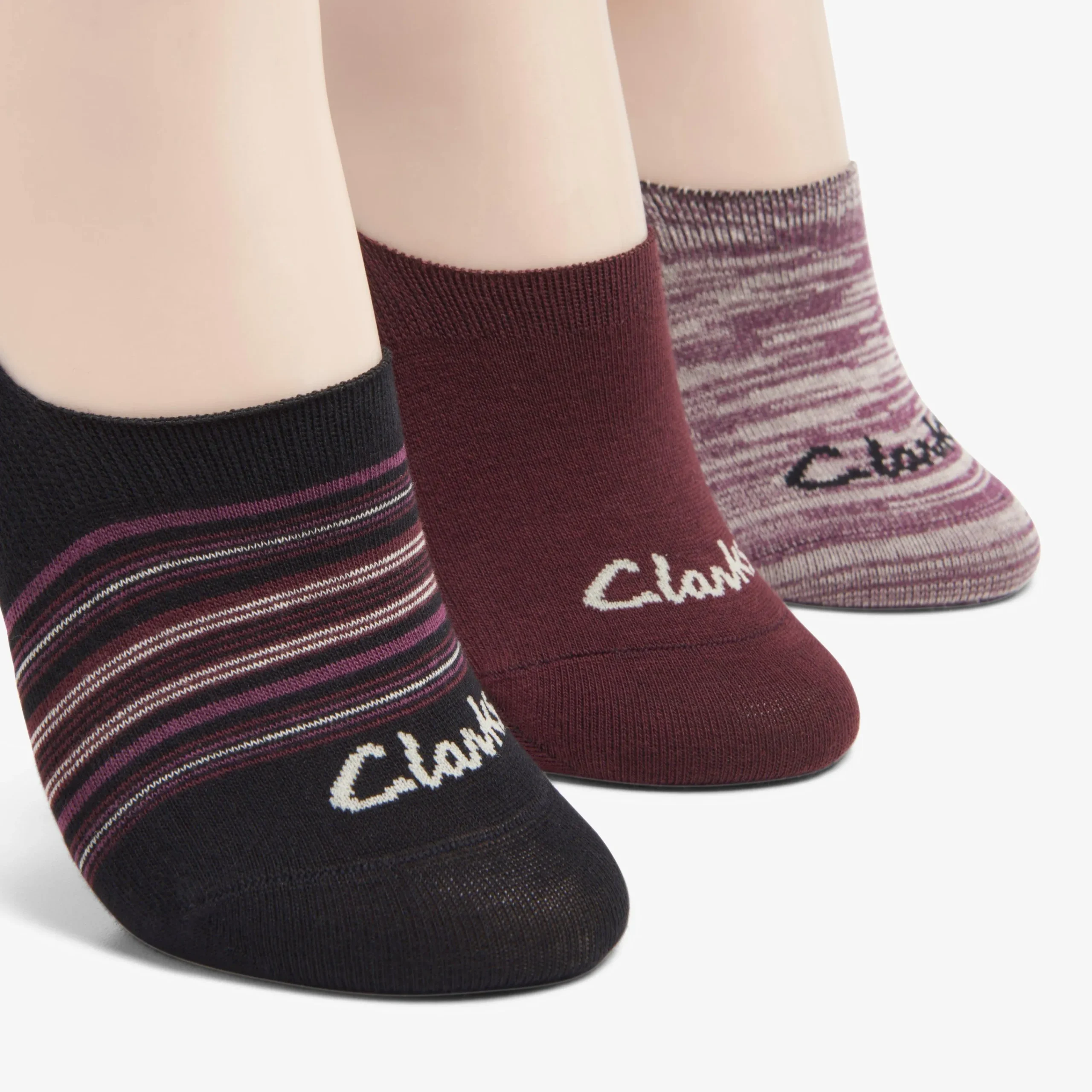Hot Assorted Shoe Liner Burgundy Women Accessories|Socks