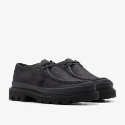 Outlet Badell Seam Black Nubuck Casual Dress Shoes