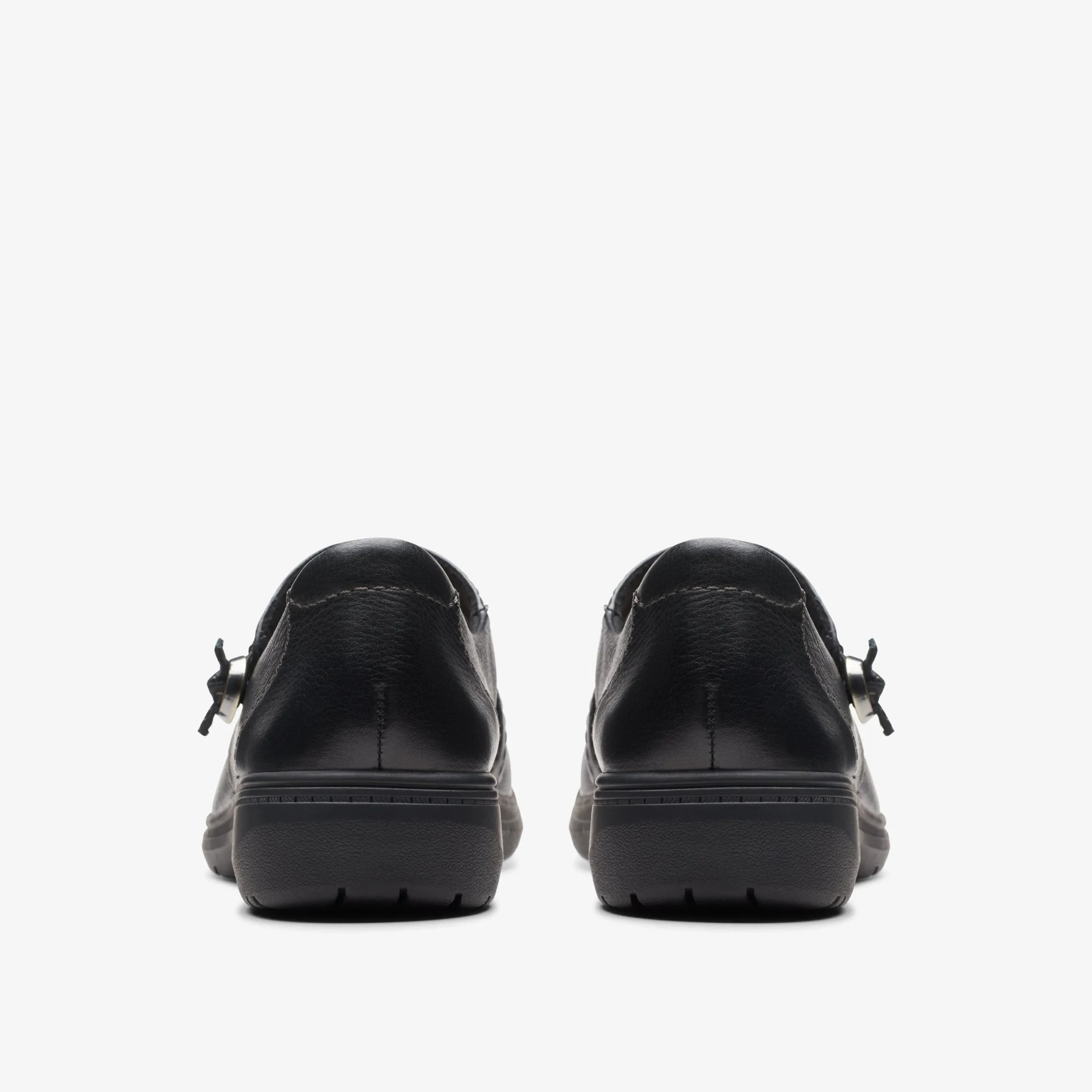 New Carleigh Jane Black Leather Women Slip-Ons|Clogs & Mules