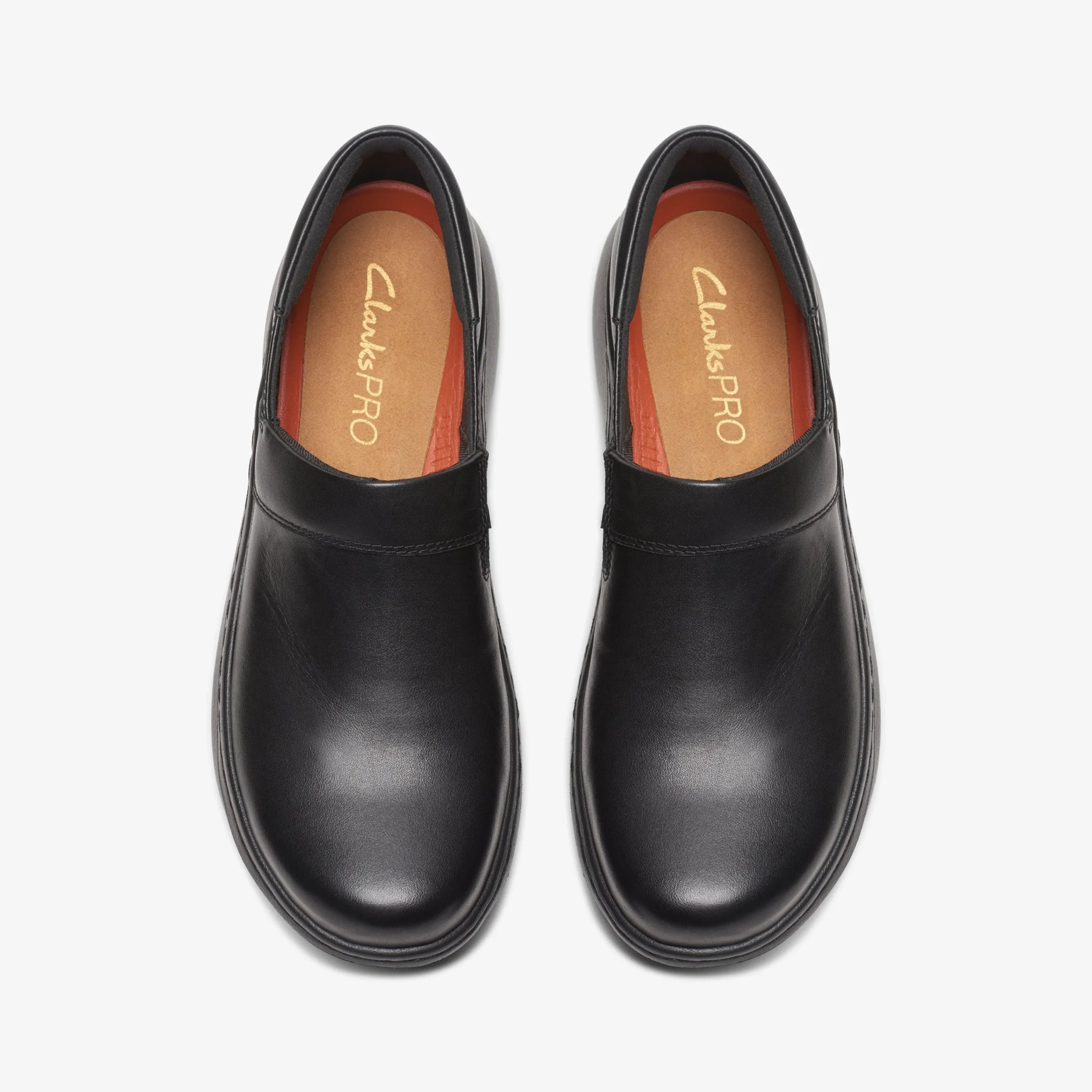 Sale Pro Gem Black Leather Women Slip-Ons|Clogs & Mules