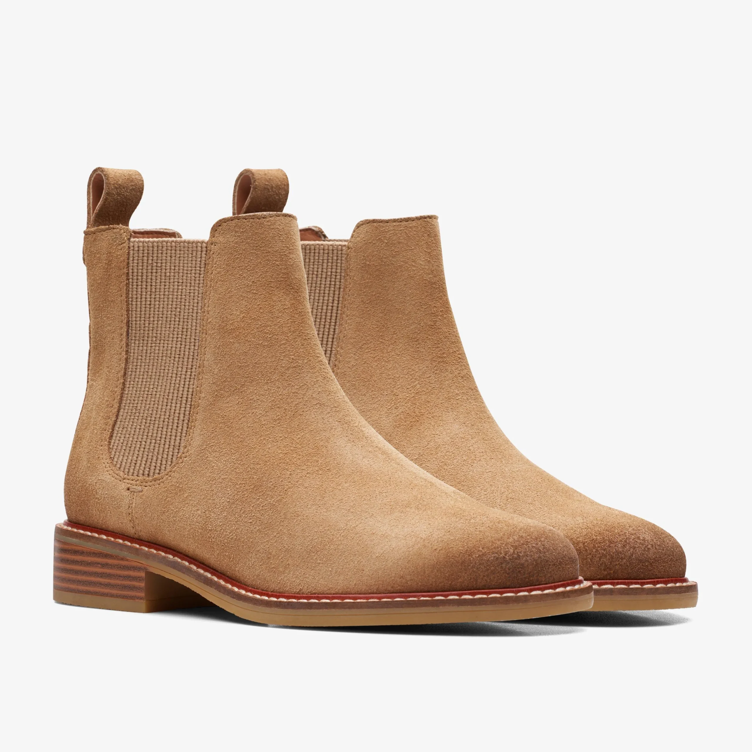 Cologne Arlo Light Tan Suede Women Boots & Booties