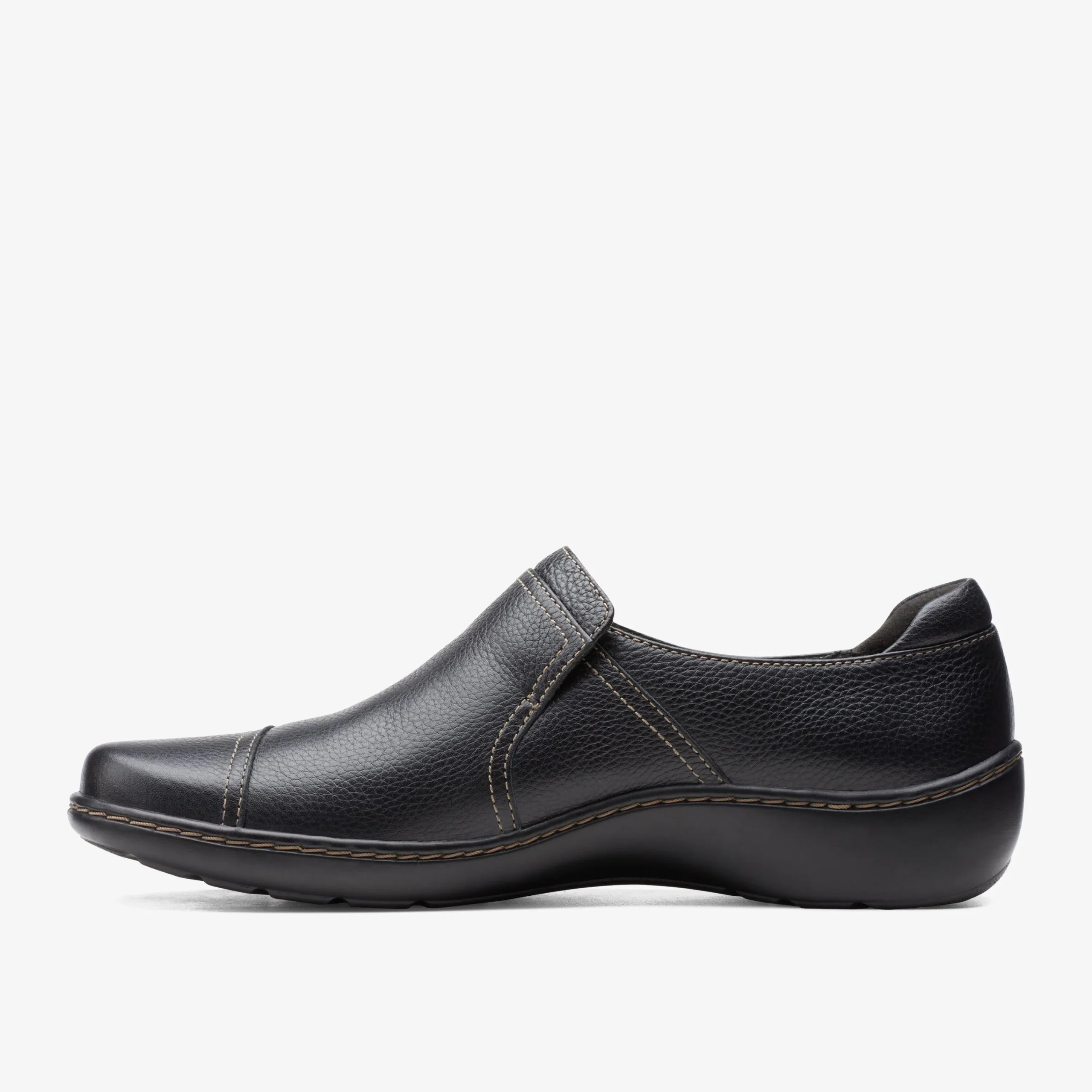 Hot Cora Poppy Black Tumbled Women Slip-Ons|Clogs & Mules