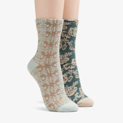Discount Flower Crew Women Accessories|Socks