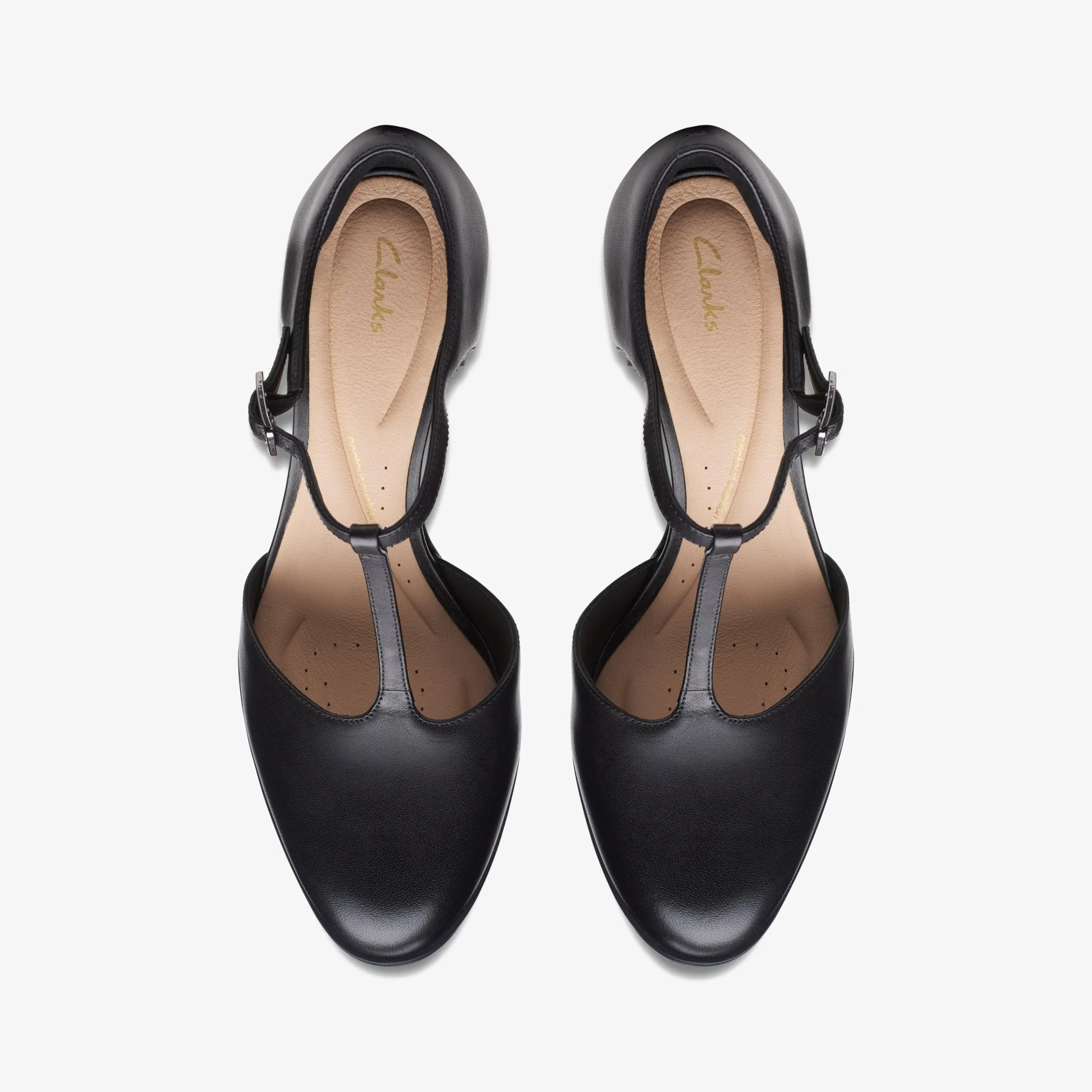 Hot Freva 85 Bar Black Leather Women Dress Shoes|Heels & Pumps
