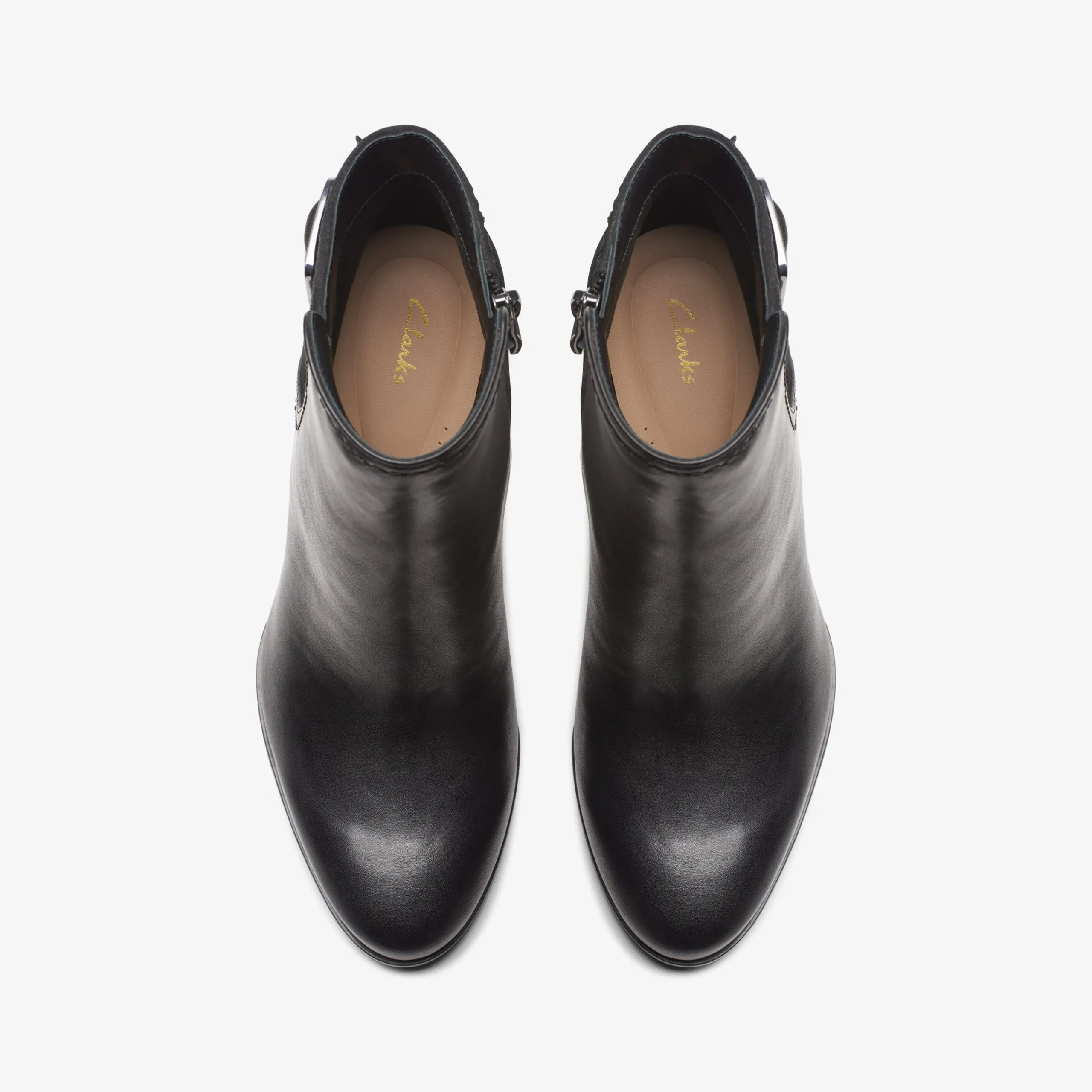 Sale Freva 85 Buckle Black Leather Women Boots & Booties|Dress Shoes