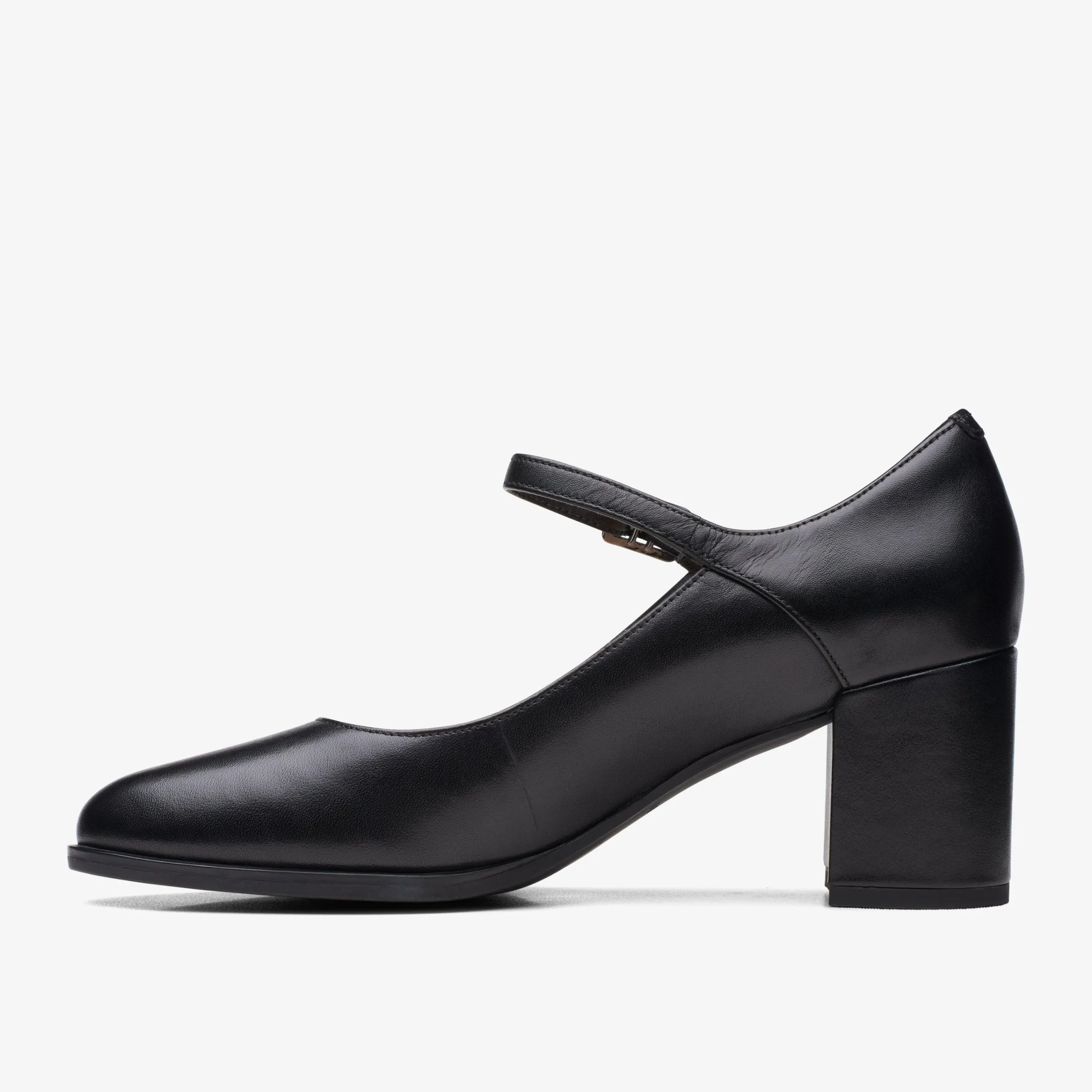 Online Freva 55 Strap Black Leather Women Mary Janes|Dress Shoes
