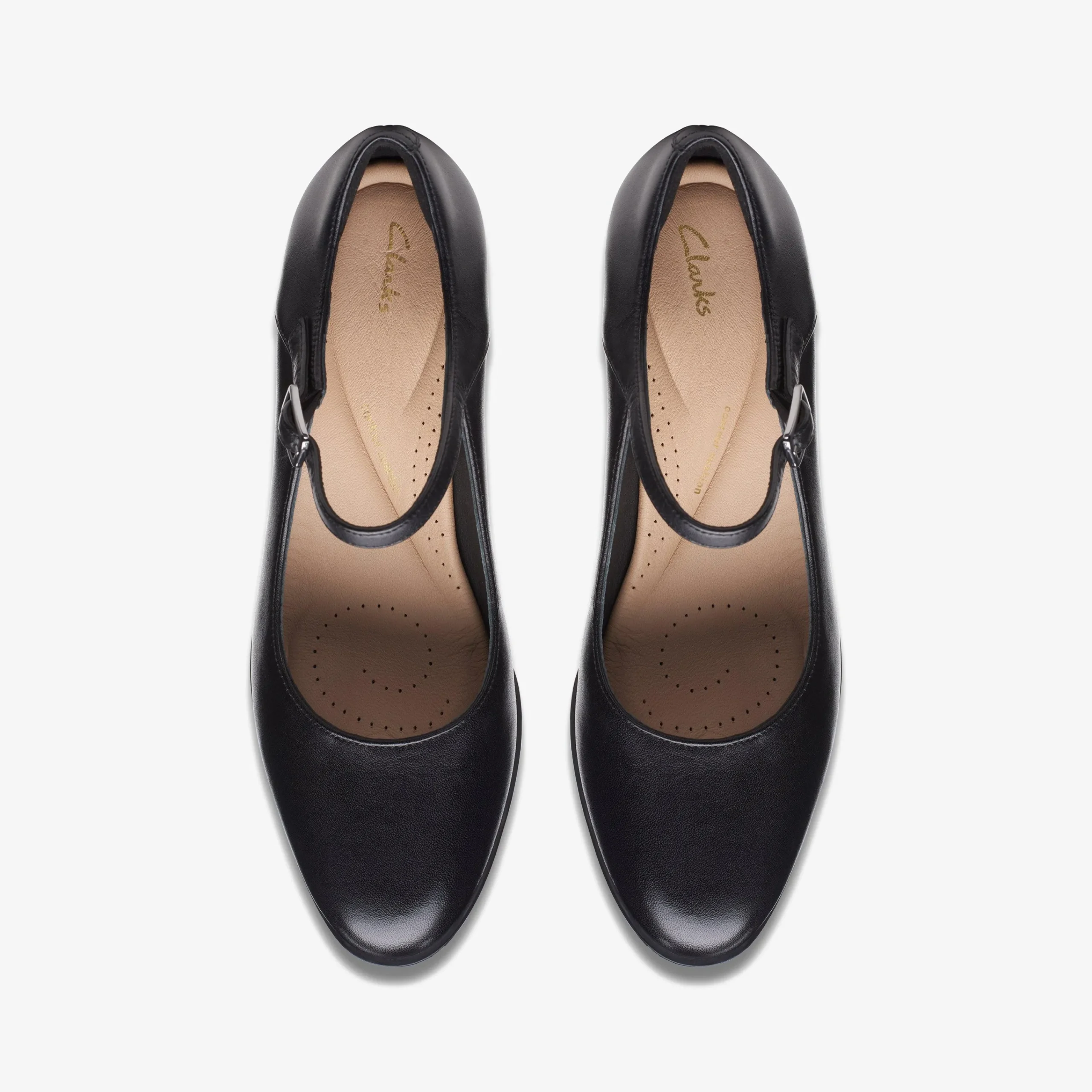 Online Freva 55 Strap Black Leather Women Mary Janes|Dress Shoes