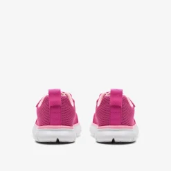 New Hoop Run Kid Pink Synthetic Kids Crib & Toddlers (Size 0-10)|Little Kids (Size 10.5-3)