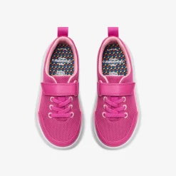 New Hoop Run Kid Pink Synthetic Kids Crib & Toddlers (Size 0-10)|Little Kids (Size 10.5-3)