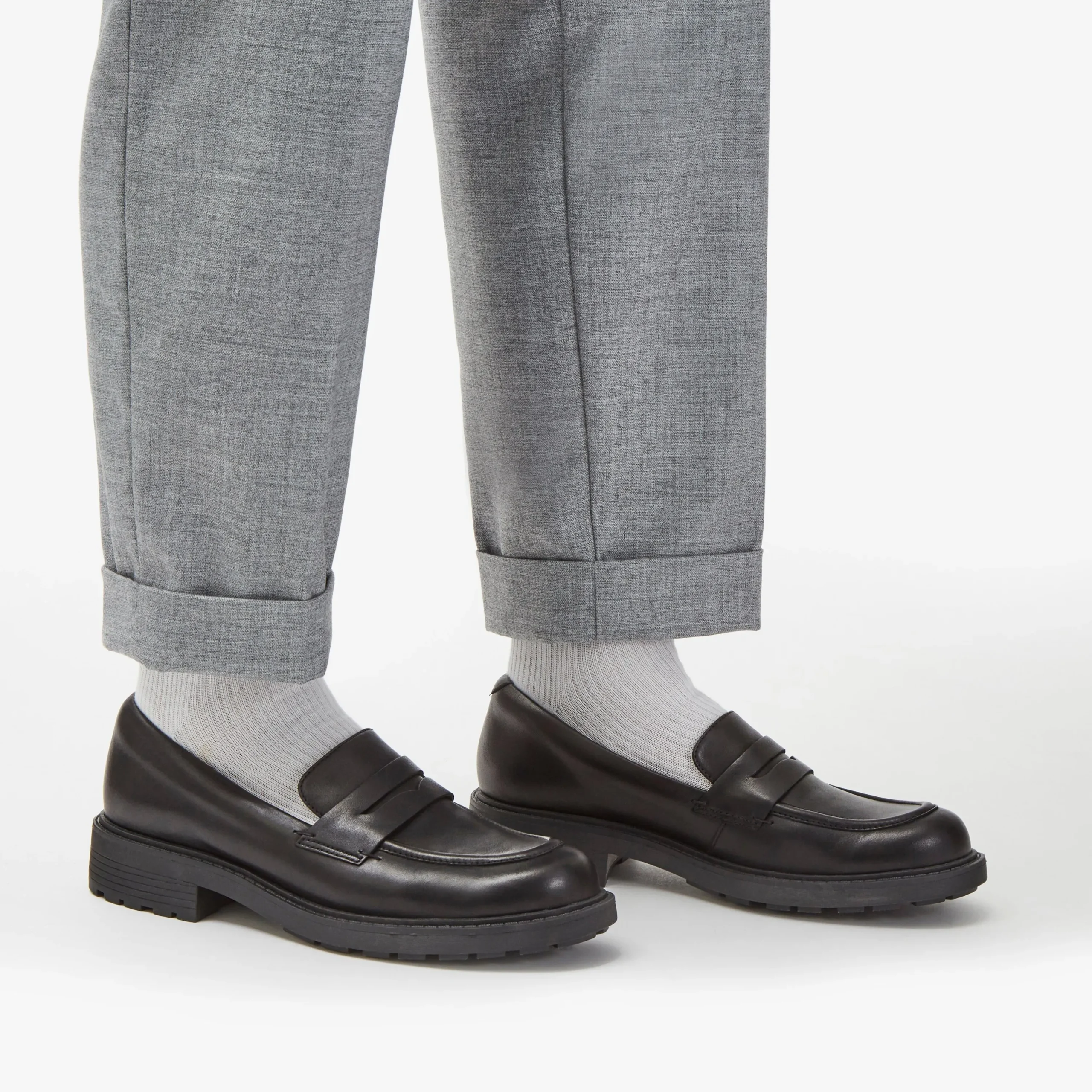 Sale Orinoco 2 Penny Black Leather Women Loafers & Oxfords|Dress Shoes