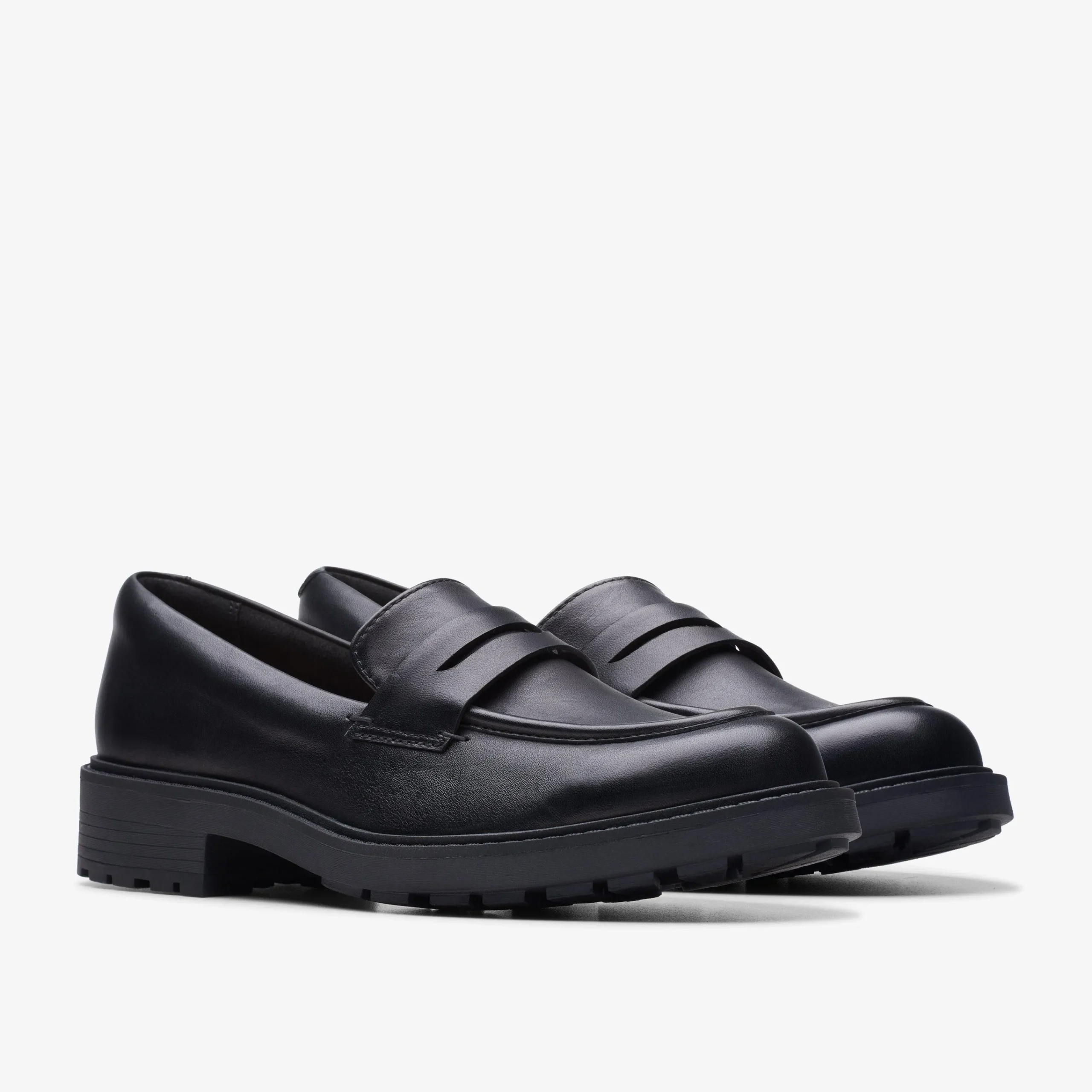 Sale Orinoco 2 Penny Black Leather Women Loafers & Oxfords|Dress Shoes