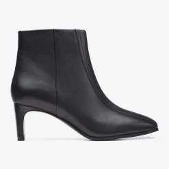 Online Seren 55 Top Black Leather Women Boots & Booties|Dress Shoes