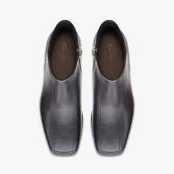 Online Seren 55 Top Black Leather Women Boots & Booties|Dress Shoes