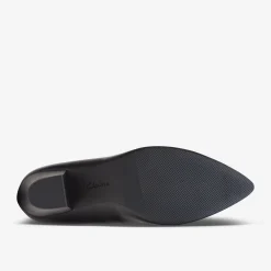 Discount Teresa Step Black Leather Women Dress Shoes