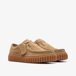 Hot Torhill Lo Kid Dark Sand Suede Kids Little Kids (Size 10.5-3)|Big Kids (Size 3.5-7)