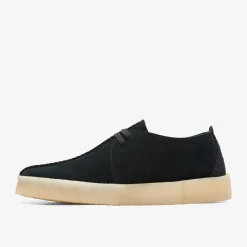 Online Trek Cup Black Suede Sneakers|Originals