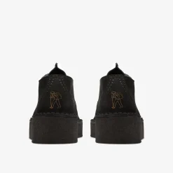 Online Trek Wedge Black Suede Women Originals|Desert Trek
