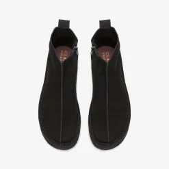 Discount Trek Wedge Boot Black Suede Women Boots & Booties|Originals