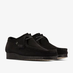 Wallabee Black Suede Wallabees|Wallabees