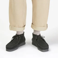Best Wallabee EVO Boot Black Suede Boots
