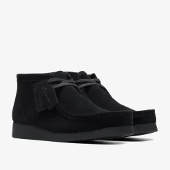 Best Wallabee EVO Boot Black Suede Boots