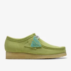 Wallabee Pale Lime Suede Wallabees|Wallabees