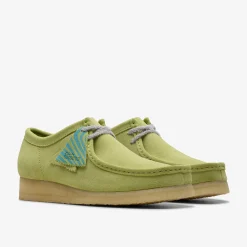 Wallabee Pale Lime Suede Wallabees|Wallabees