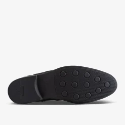 Best Whiddon Zip Black Leather Dress Shoes|Boots