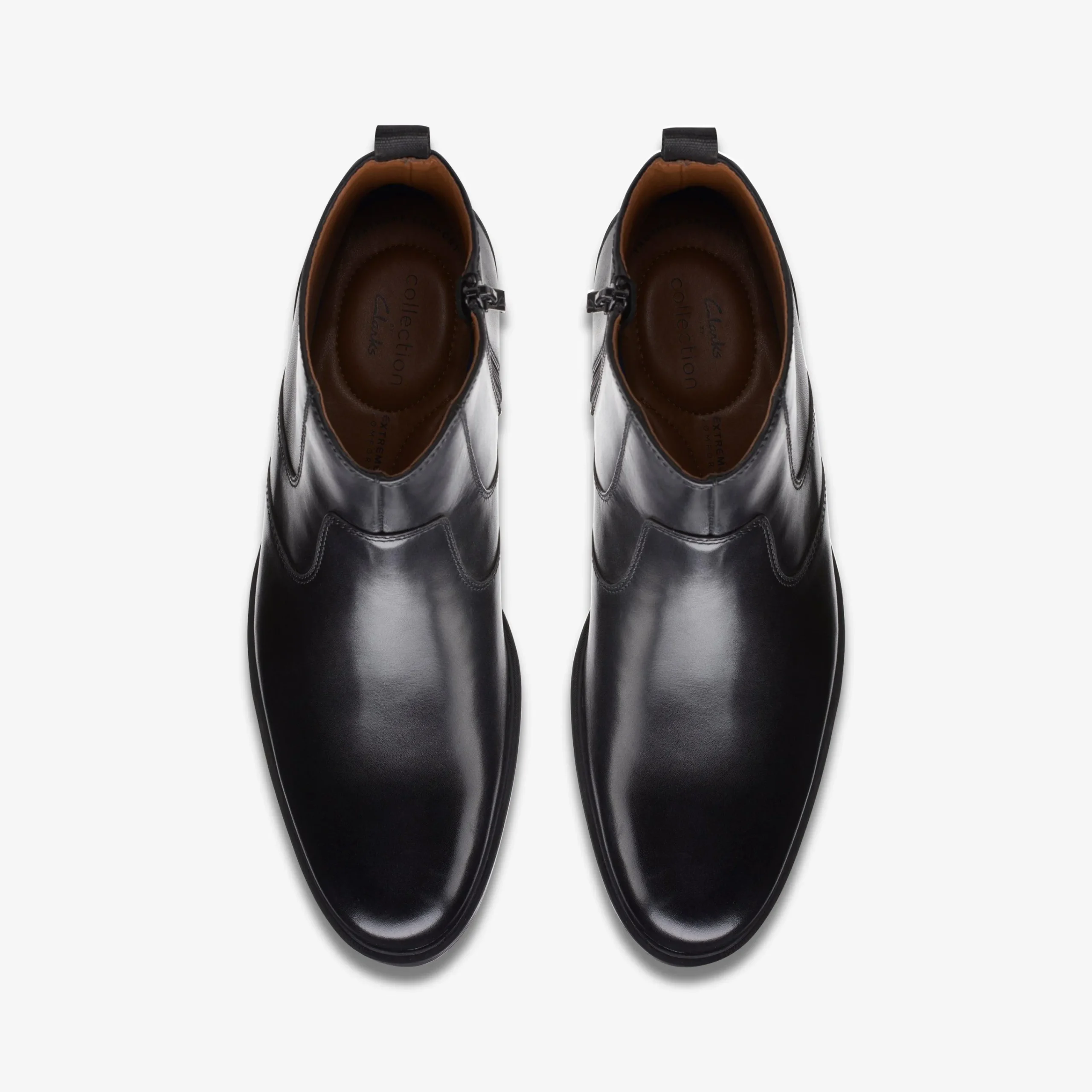 Best Whiddon Zip Black Leather Dress Shoes|Boots